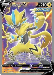 Reference image of Zeraora V, Chilling Reign