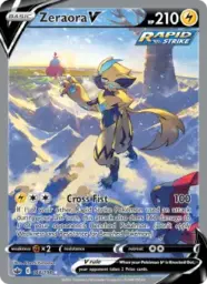 Reference image of Zeraora V, Chilling Reign
