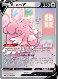 Reference image of Blissey V, Chilling Reign
