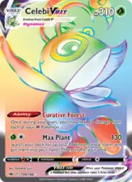 Reference image of Celebi VMAX, Chilling Reign