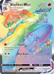Reference image of Blaziken VMAX, Chilling Reign