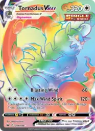Reference image of Tornadus VMAX, Chilling Reign
