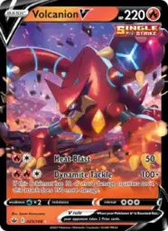Reference image of Volcanion V, Chilling Reign