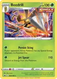 Reference image of Beedrill, Chilling Reign