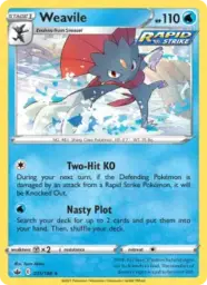Reference image of Weavile, Chilling Reign