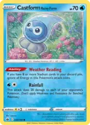 Reference image of Castform Rainy Form, Chilling Reign