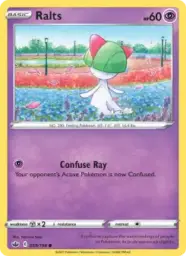 Reference image of Ralts, Chilling Reign