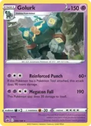 Reference image of Golurk, Chilling Reign