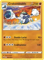 Reference image of Crabominable, Chilling Reign
