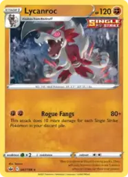 Reference image of Lycanroc, Chilling Reign