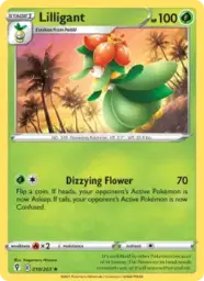 Reference image of Lilligant, Evolving Skies
