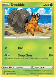 Reference image of Dwebble, Evolving Skies