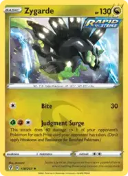 Reference image of Zygarde, Evolving Skies