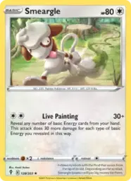 Reference image of Smeargle, Evolving Skies
