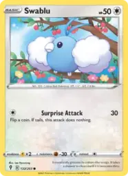 Reference image of Swablu, Evolving Skies