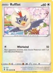 Reference image of Rufflet, Evolving Skies