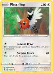 Reference image of Fletchling, Evolving Skies