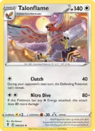Reference image of Talonflame, Evolving Skies