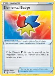 Reference image of Elemental Badge, Evolving Skies