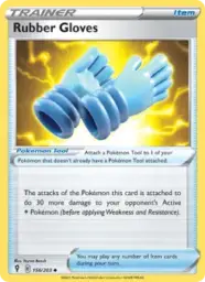 Reference image of Rubber Gloves, Evolving Skies