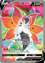Reference image of Volcarona V, Evolving Skies