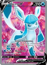 Reference image of Glaceon V, Evolving Skies