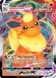 Reference image of Flareon VMAX, Evolving Skies