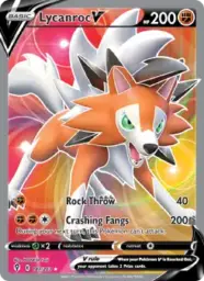 Reference image of Lycanroc V, Evolving Skies