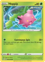 Reference image of Hoppip, Evolving Skies