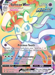 Reference image of Sylveon VMAX, Evolving Skies