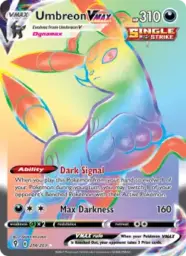 Reference image of Umbreon VMAX, Evolving Skies