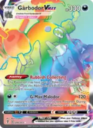Reference image of Garbodor VMAX, Evolving Skies
