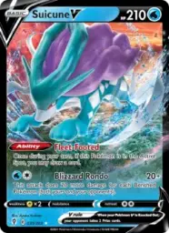 Reference image of Suicune V, Evolving Skies