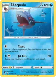 Reference image of Sharpedo, Evolving Skies