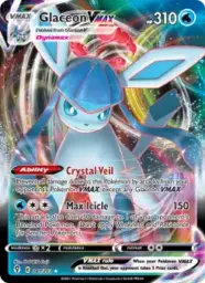 Reference image of Glaceon VMAX, Evolving Skies