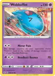 Reference image of Wobbuffet, Evolving Skies