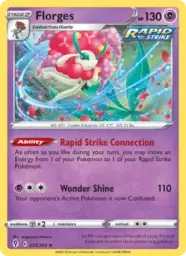 Reference image of Florges, Evolving Skies
