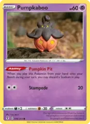 Reference image of Pumpkaboo, Evolving Skies