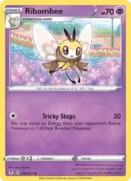 Reference image of Ribombee, Evolving Skies