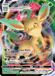 Reference image of Leafeon VMAX, Evolving Skies