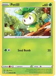Reference image of Petilil, Evolving Skies