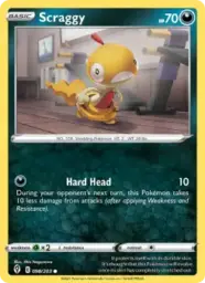 Reference image of Scraggy, Evolving Skies