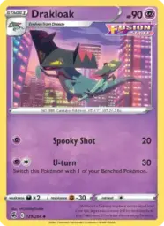 Reference image of Drakloak, Fusion Strike