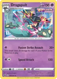 Reference image of Dragapult, Fusion Strike