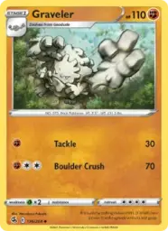 Reference image of Graveler, Fusion Strike