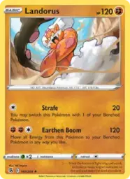 Reference image of Landorus, Fusion Strike