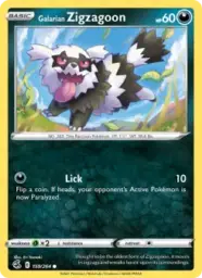 Reference image of Galarian Zigzagoon, Fusion Strike