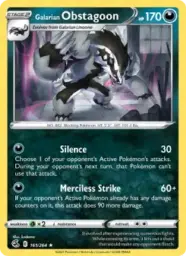 Reference image of Galarian Obstagoon, Fusion Strike