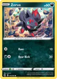 Reference image of Zorua, Fusion Strike