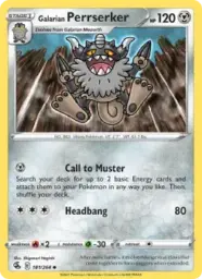 Reference image of Galarian Perrserker, Fusion Strike